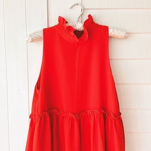 Anthropologie Elliatt Tiered Ruffle Dress